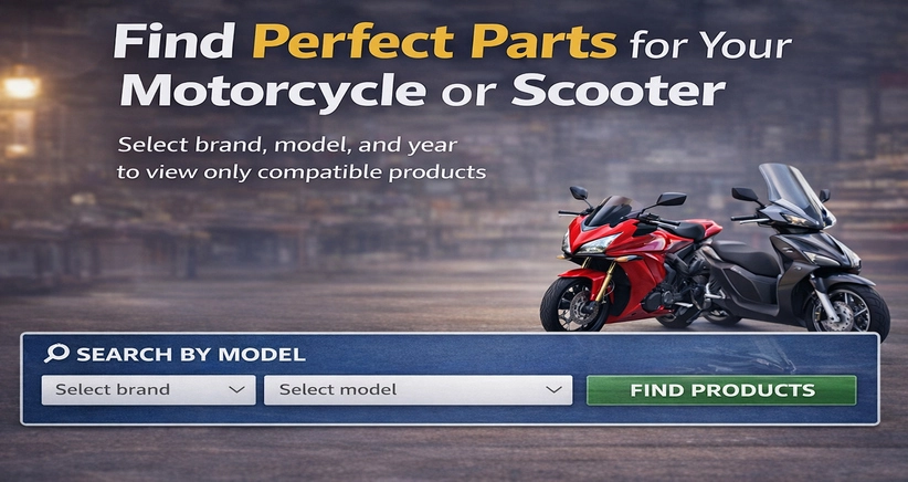 Search Motorcycle - Scooter Spare Parts by model